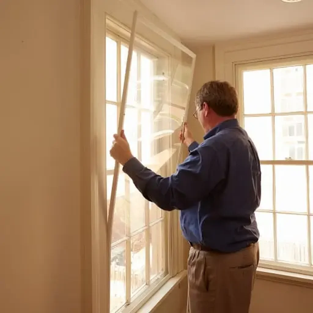 Add window inserts to soundproof your sliding window