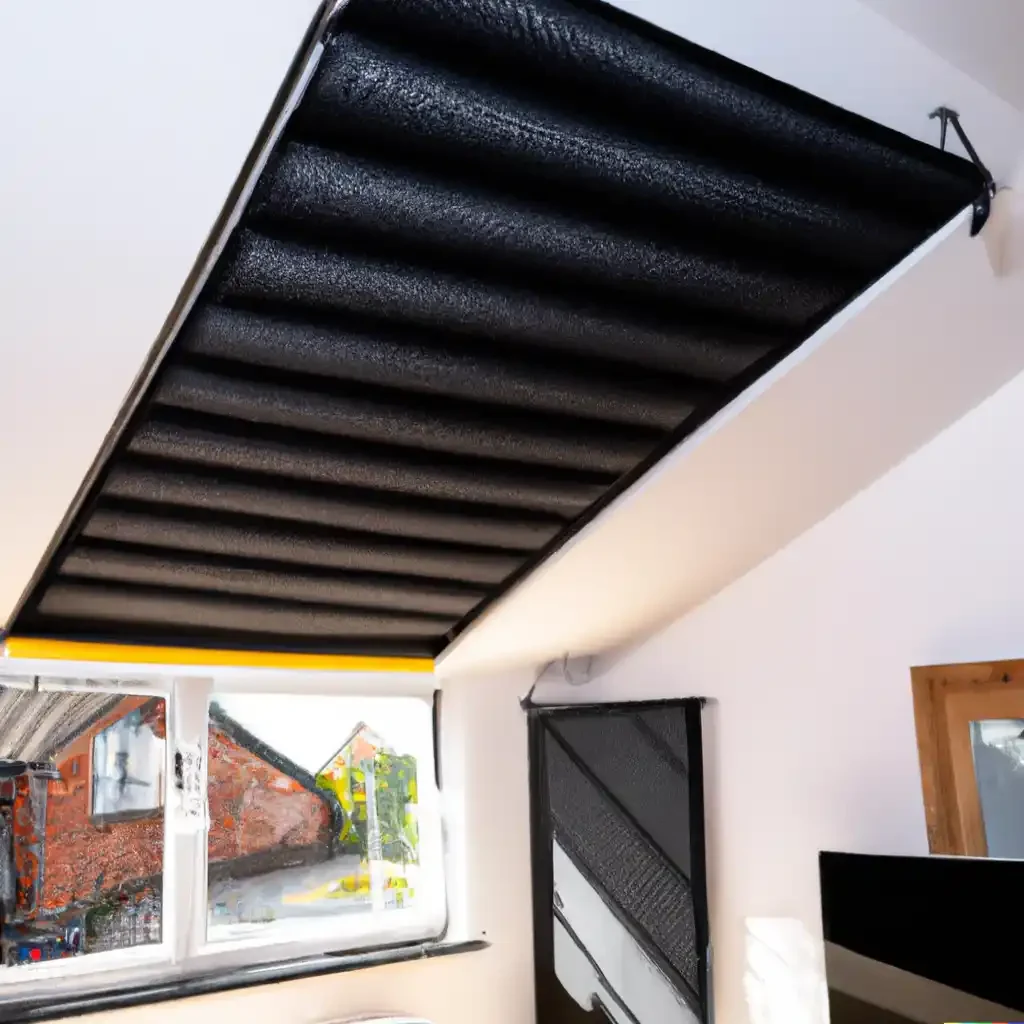 using blinds to soundproof a velux window