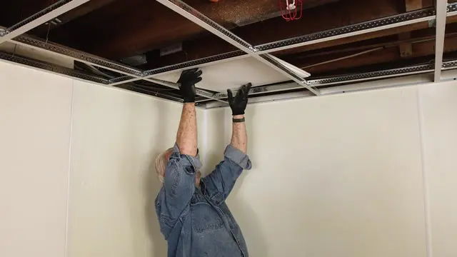 installing drop ceiling to soundproof a condo ceiling